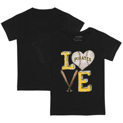 MLB Pittsburgh Pirates Tiny Turnip Youth Baseball Love T-Shirt