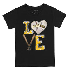 MLB Pittsburgh Pirates Tiny Turnip Youth Baseball Love T-Shirt