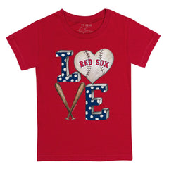 MLB Boston Red Sox Tiny Turnip Youth Baseball Love T-Shirt