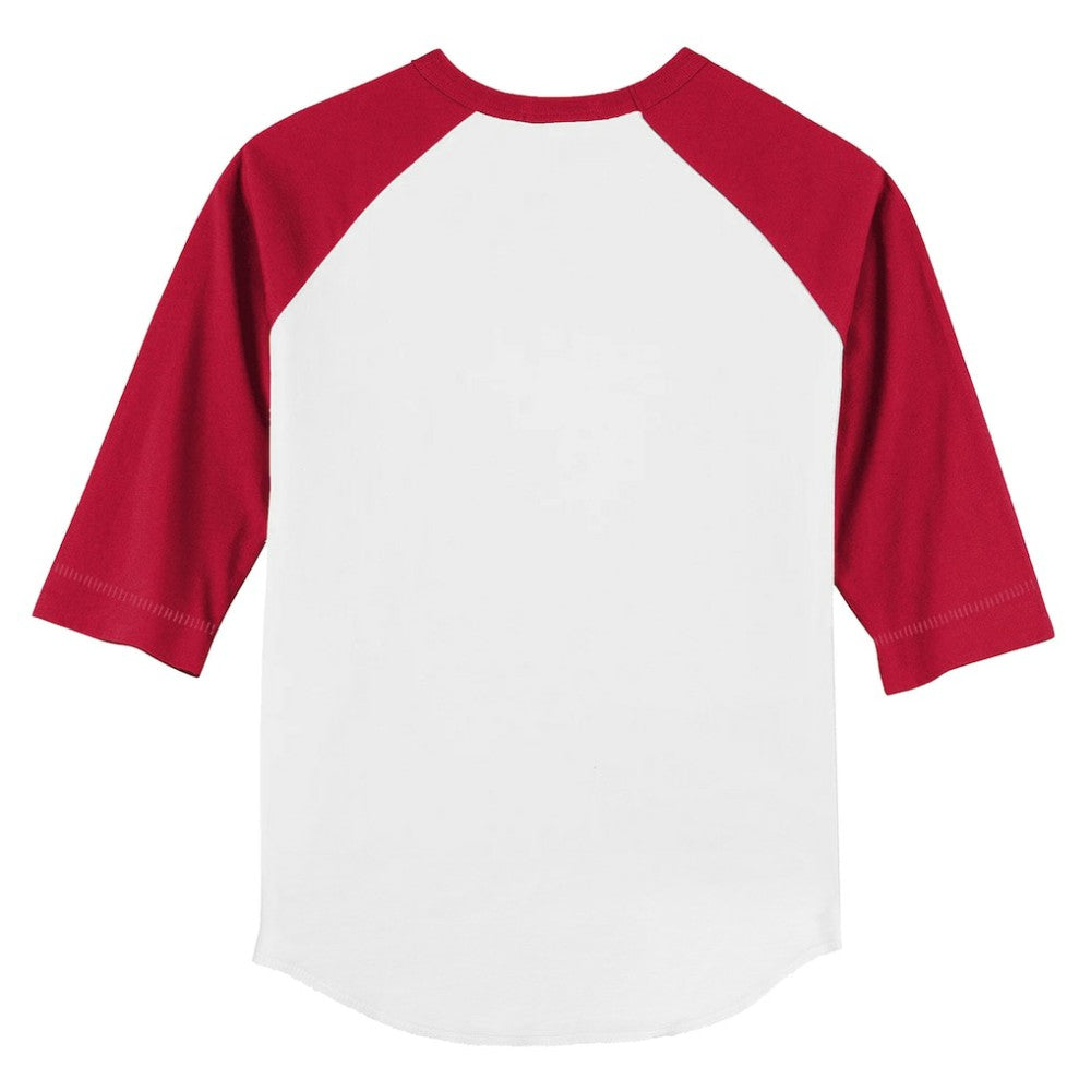 MLB Philadelphia Phillies Tiny Turnip Youth Baseball Love 3/4-Sleeve Raglan T-Shirt