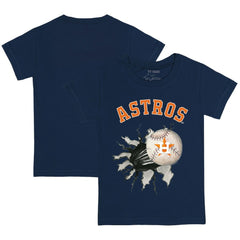 MLB Houston Astros Tiny Turnip Youth Baseball Tear T-Shirt