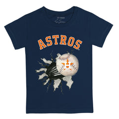 MLB Houston Astros Tiny Turnip Youth Baseball Tear T-Shirt