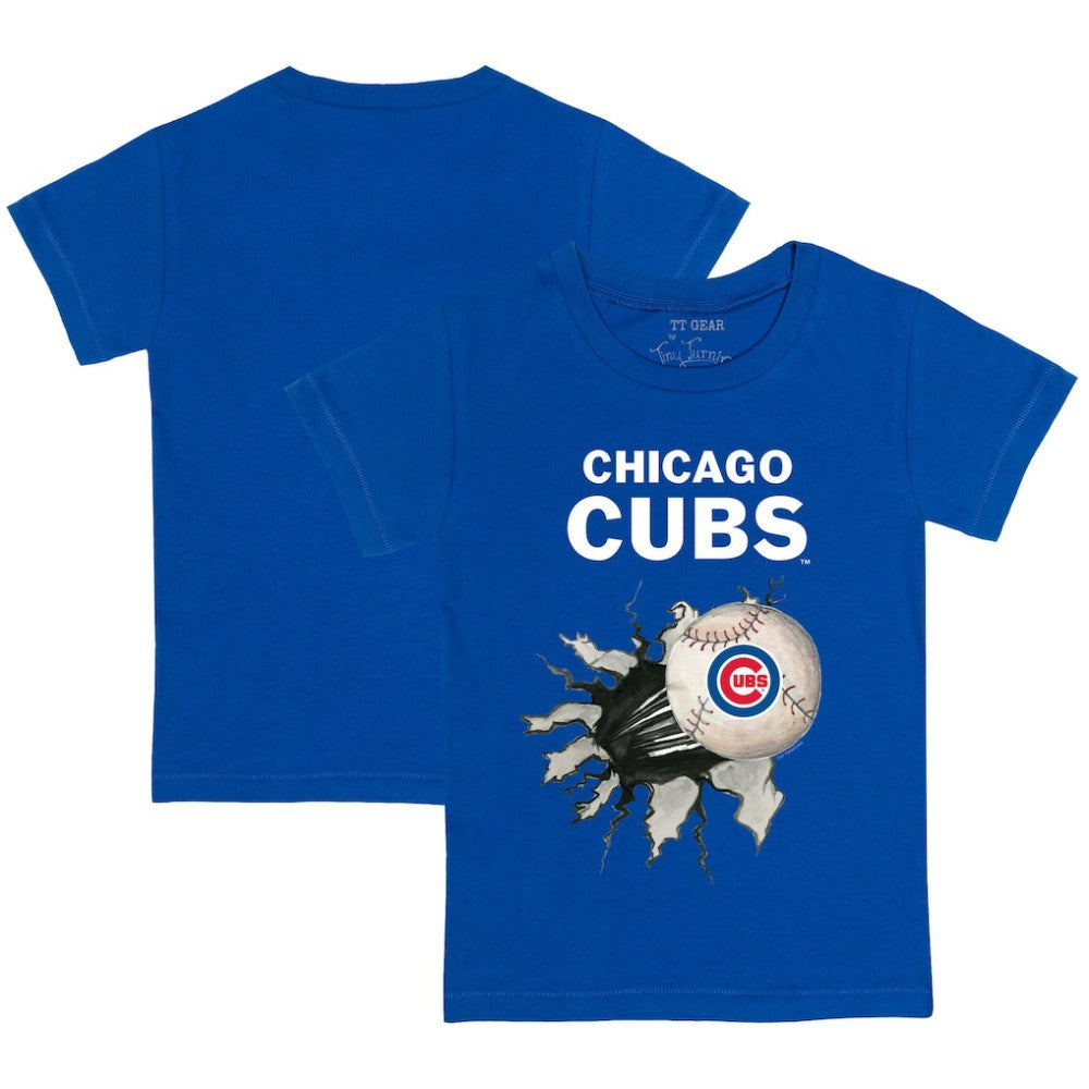 MLB Chicago Cubs Tiny Turnip Youth Baseball Tear T-Shirt