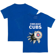 MLB Chicago Cubs Tiny Turnip Youth Baseball Tear T-Shirt