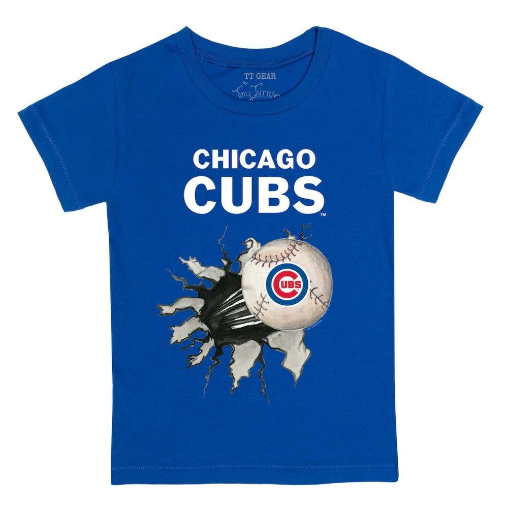 MLB Chicago Cubs Tiny Turnip Youth Baseball Tear T-Shirt