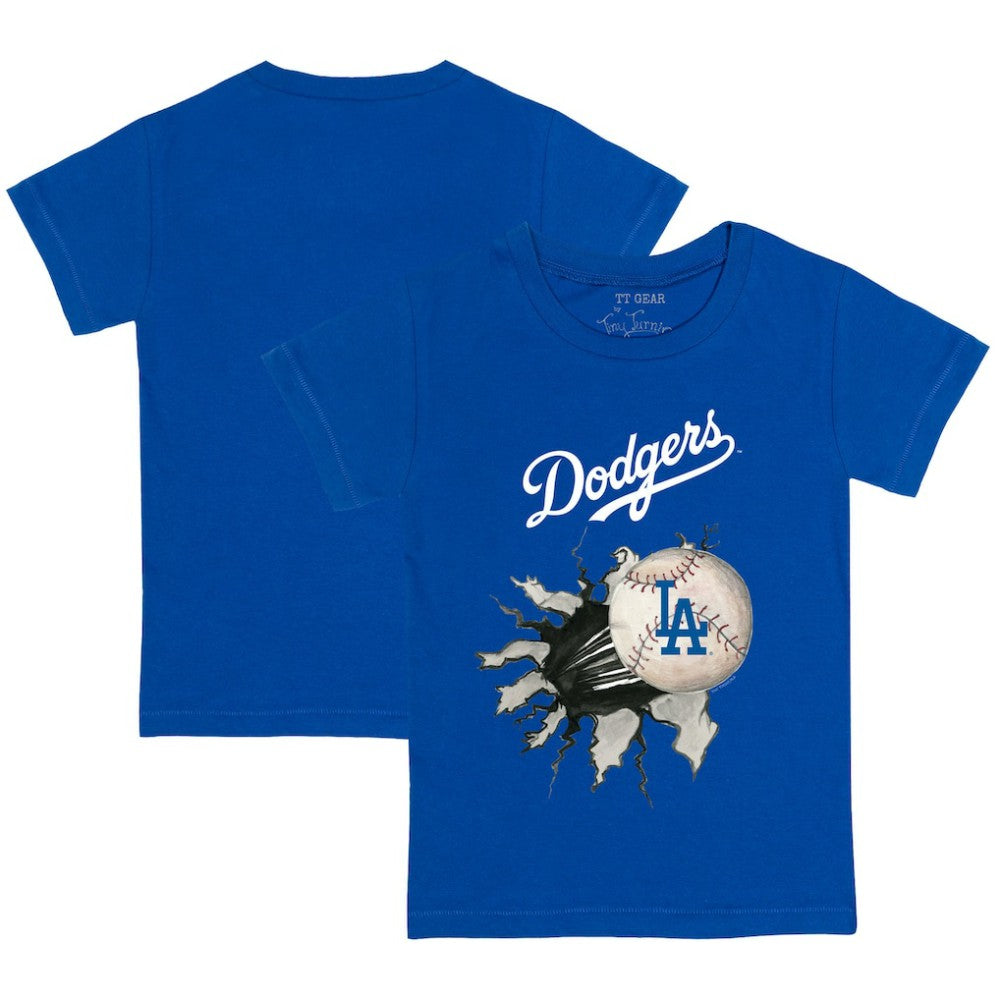 MLB Los Angeles Dodgers Tiny Turnip Youth Baseball Tear T-Shirt