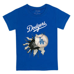 MLB Los Angeles Dodgers Tiny Turnip Youth Baseball Tear T-Shirt