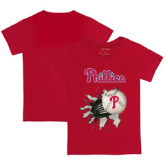 MLB Philadelphia Phillies Tiny Turnip Youth Baseball Tear T-Shirt