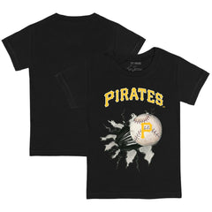 MLB Pittsburgh Pirates Tiny Turnip Youth Baseball Tear T-Shirt