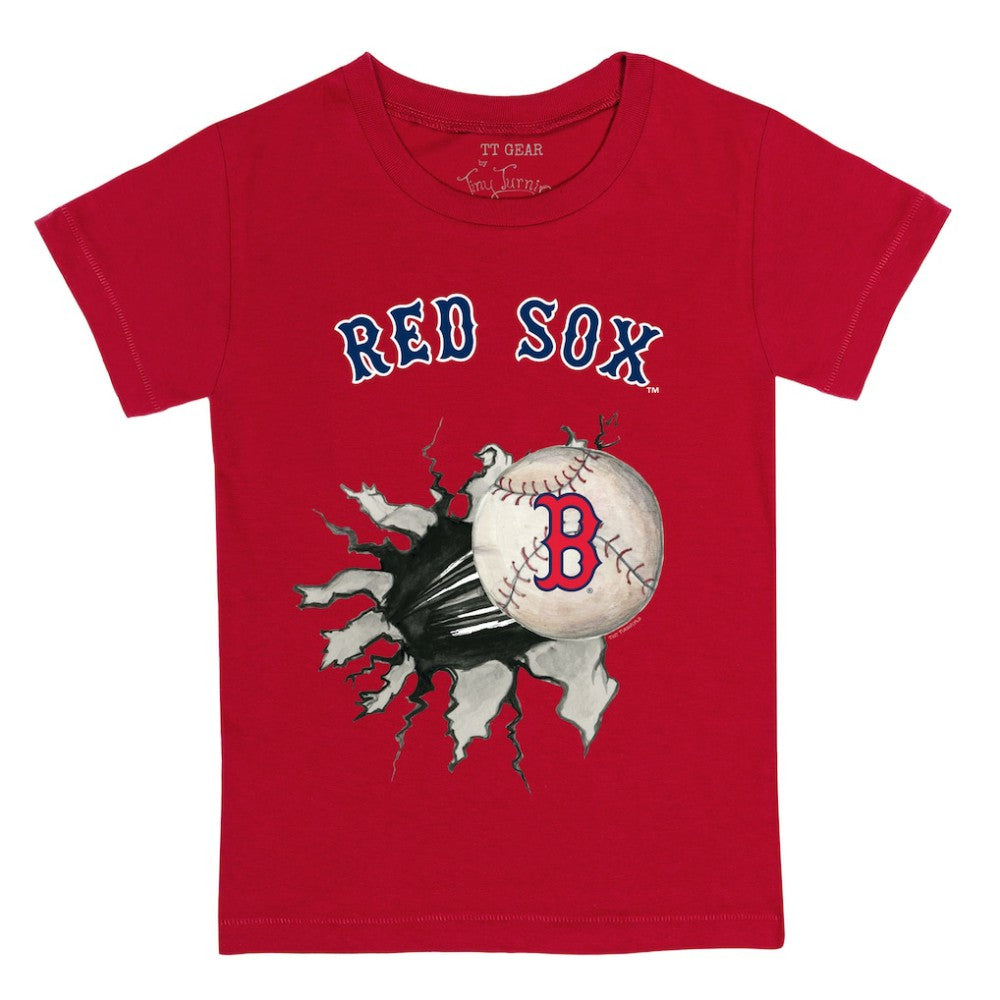 MLB Boston Red Sox Tiny Turnip Youth Baseball Tear T-Shirt
