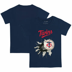 MLB Minnesota Twins Tiny Turnip Youth Baseball Tear T-Shirt