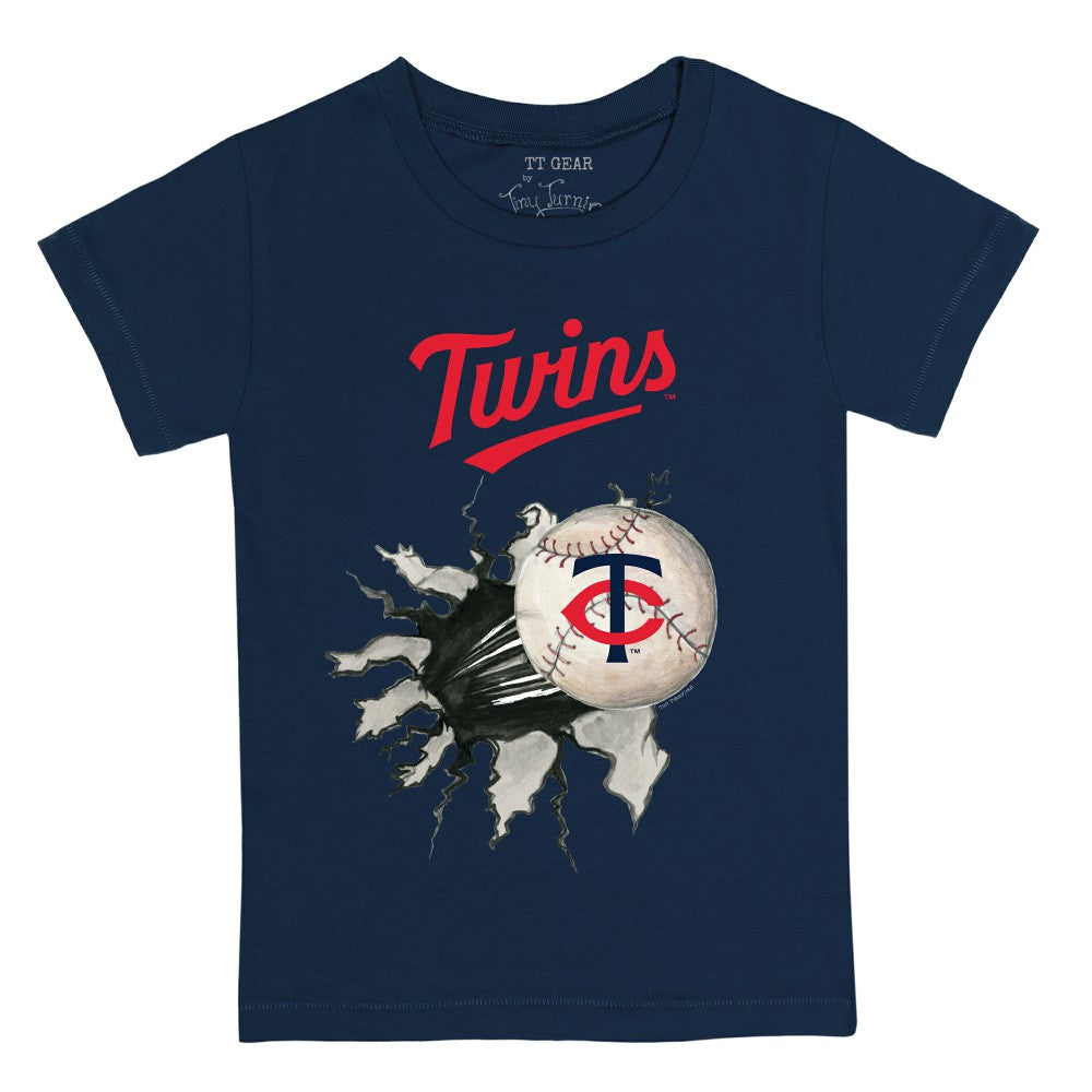 MLB Minnesota Twins Tiny Turnip Youth Baseball Tear T-Shirt