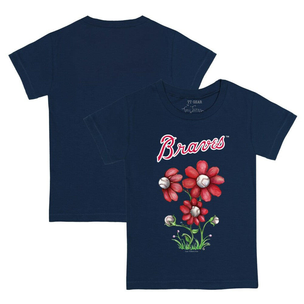 MLB Atlanta Braves Tiny Turnip Youth Blooming Baseballs T-Shirt