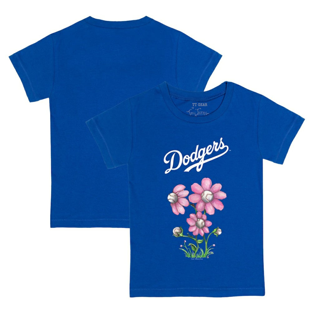 MLB Los Angeles Dodgers Tiny Turnip Youth Blooming Baseballs T-Shirt
