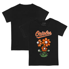 MLB Baltimore Orioles Tiny Turnip Youth Blooming Baseballs T-Shirt