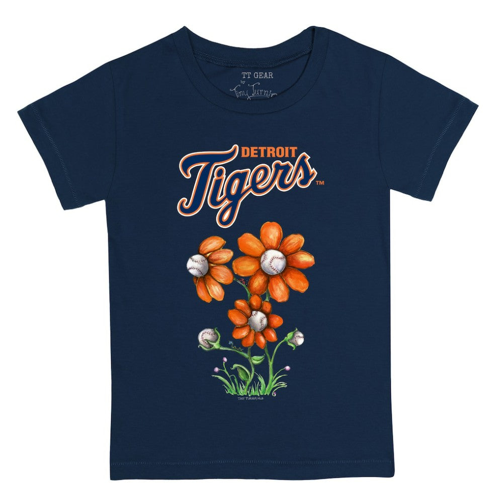MLB Detroit Tigers Tiny Turnip Youth Blooming Baseballs T-Shirt