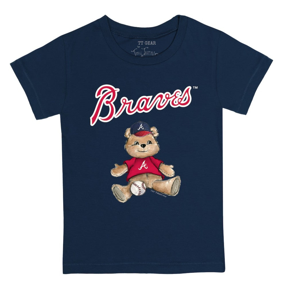 MLB Atlanta Braves Tiny Turnip Youth Teddy Boy T-Shirt