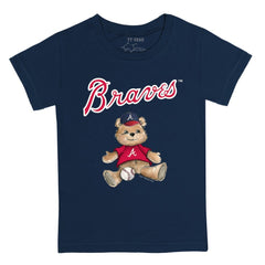 MLB Atlanta Braves Tiny Turnip Youth Teddy Boy T-Shirt