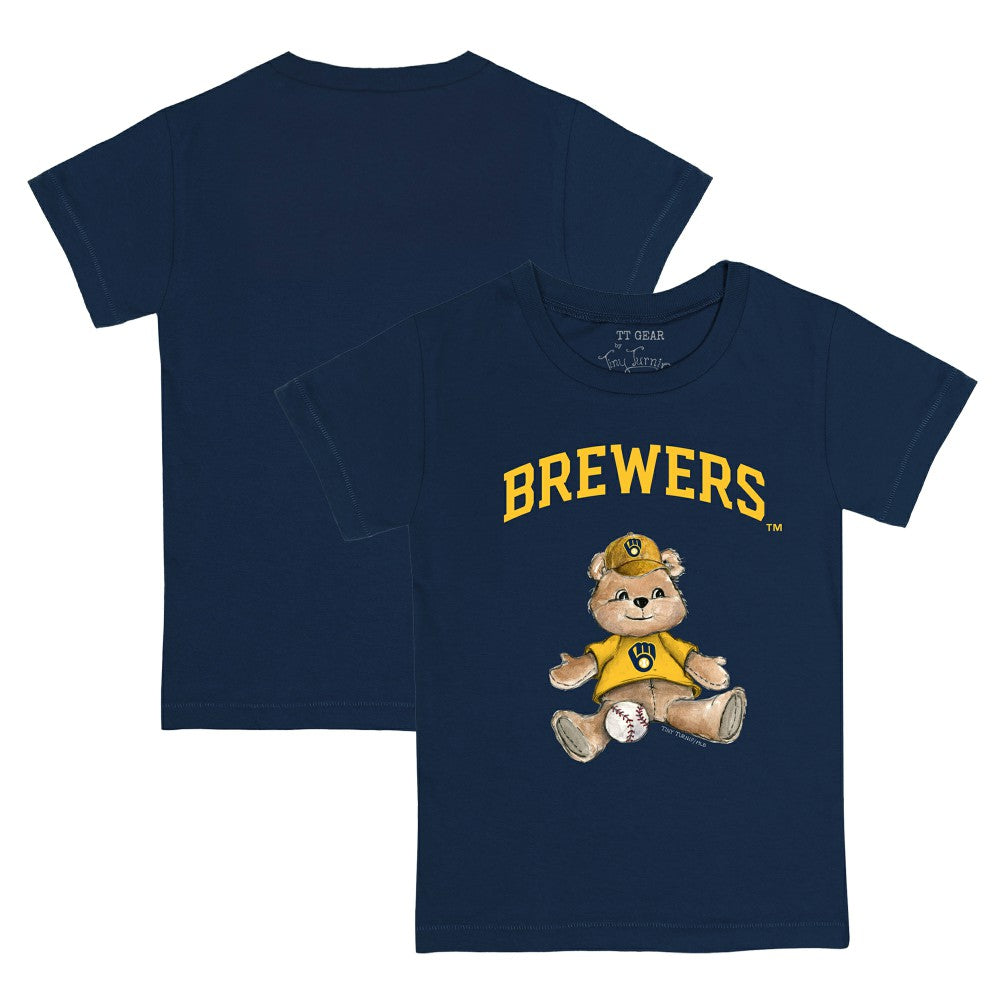 MLB Milwaukee Brewers Tiny Turnip Youth Teddy Boy T-Shirt