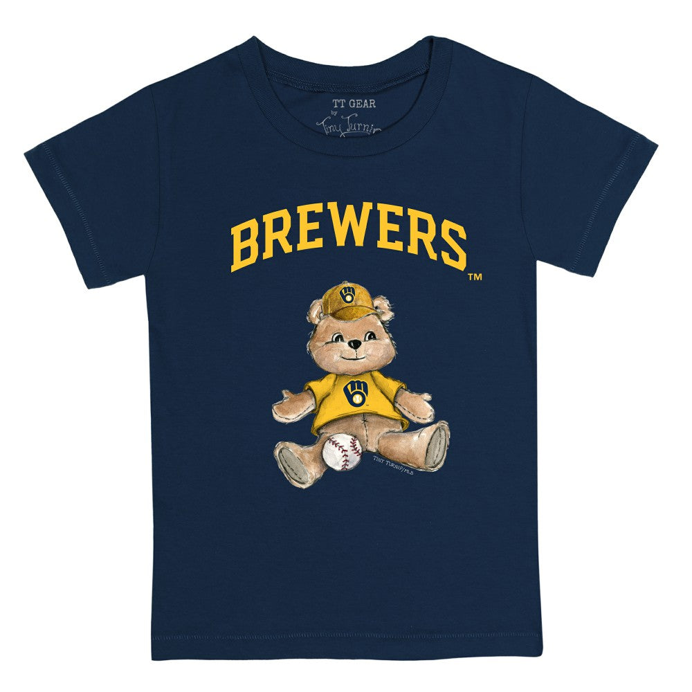 MLB Milwaukee Brewers Tiny Turnip Youth Teddy Boy T-Shirt