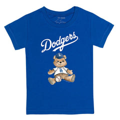 MLB Los Angeles Dodgers Tiny Turnip Youth Teddy Boy T-Shirt