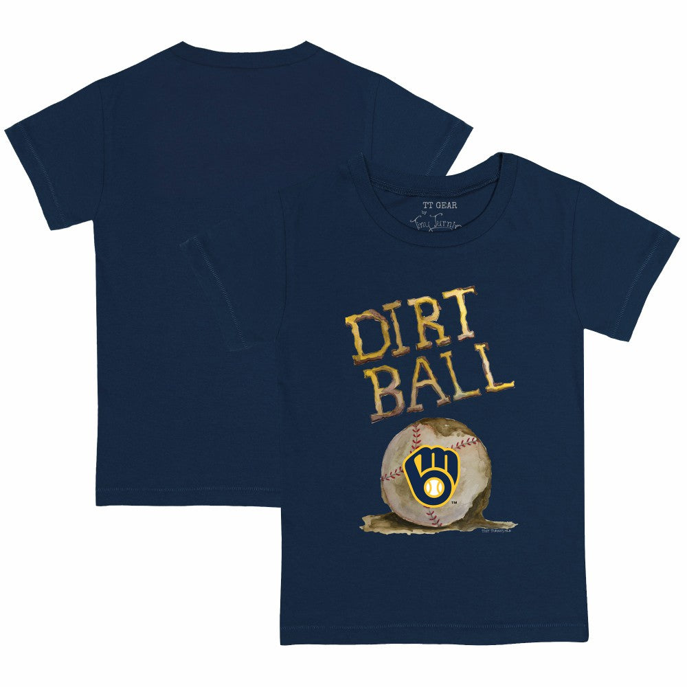 MLB Milwaukee Brewers Tiny Turnip Youth Dirt Ball T-Shirt