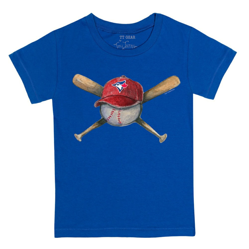 MLB Toronto Blue Jays Tiny Turnip Youth Hat Crossbats T-Shirt