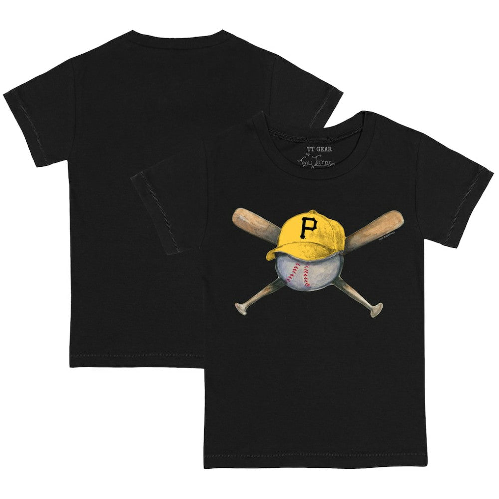 MLB Pittsburgh Pirates Tiny Turnip Youth Hat Crossbats T-Shirt