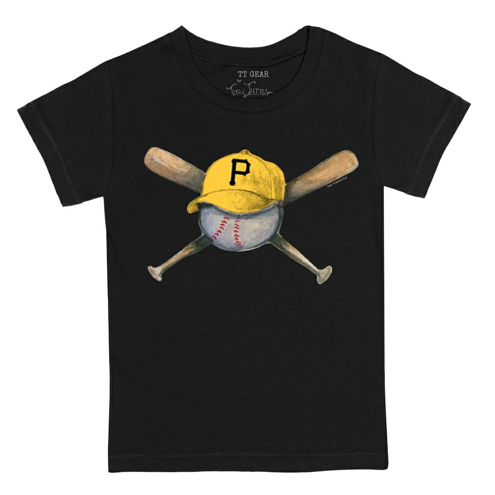 MLB Pittsburgh Pirates Tiny Turnip Youth Hat Crossbats T-Shirt