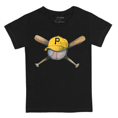 MLB Pittsburgh Pirates Tiny Turnip Youth Hat Crossbats T-Shirt