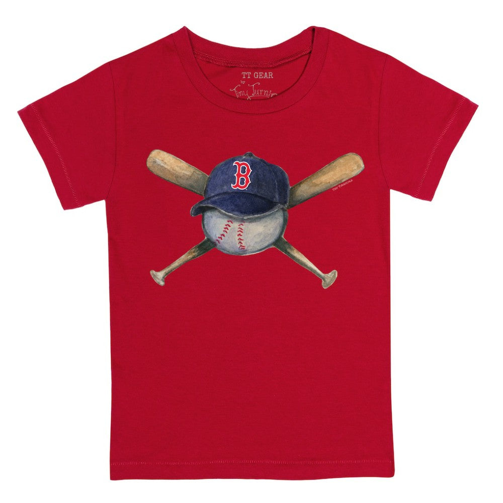 MLB Boston Red Sox Tiny Turnip Youth Hat Crossbats T-Shirt
