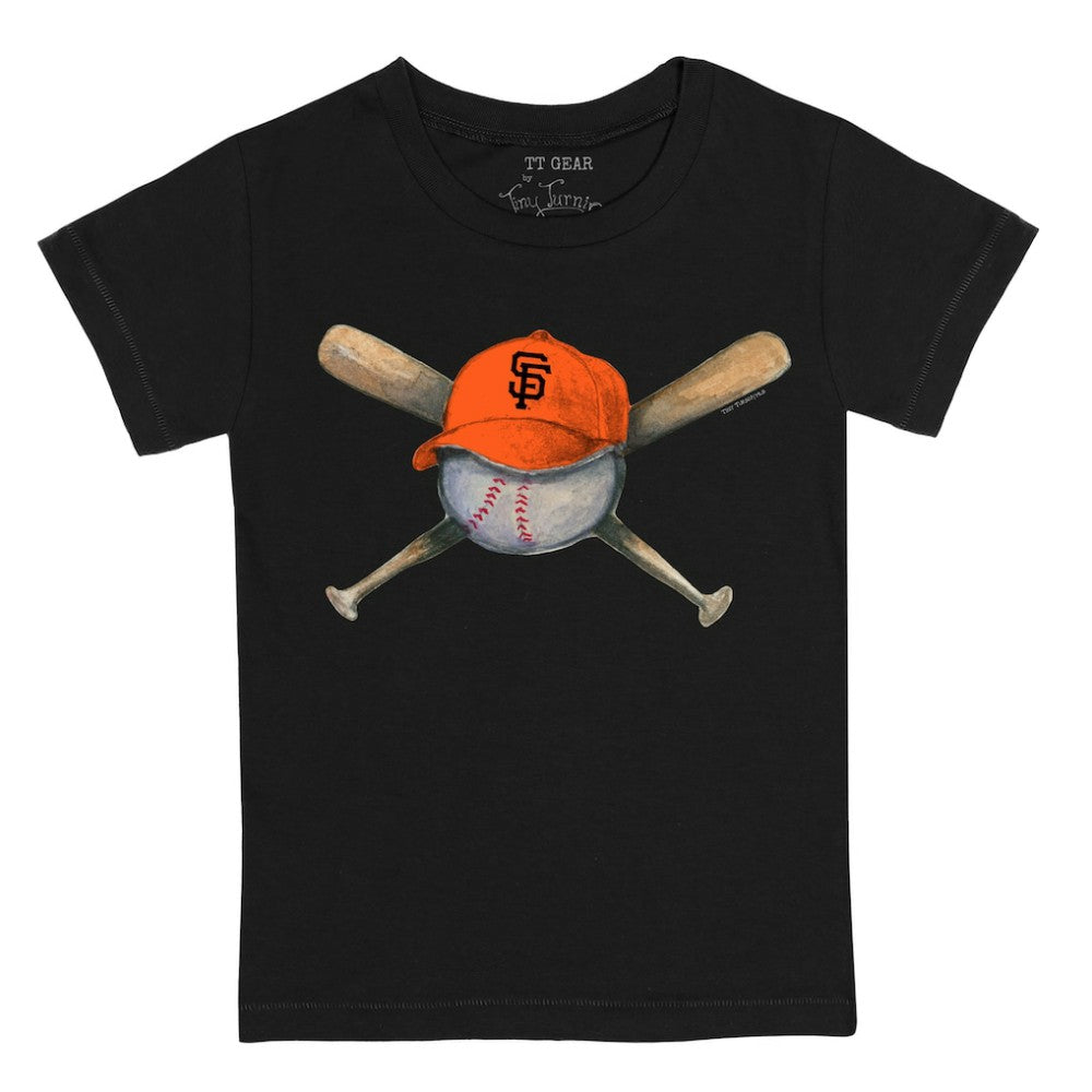 MLB San Francisco Giants Tiny Turnip Youth Hat Crossbats T-Shirt