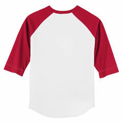 MLB Cincinnati Reds Tiny Turnip Youth Hat Crossbats 3/4-Sleeve Raglan T-Shirt