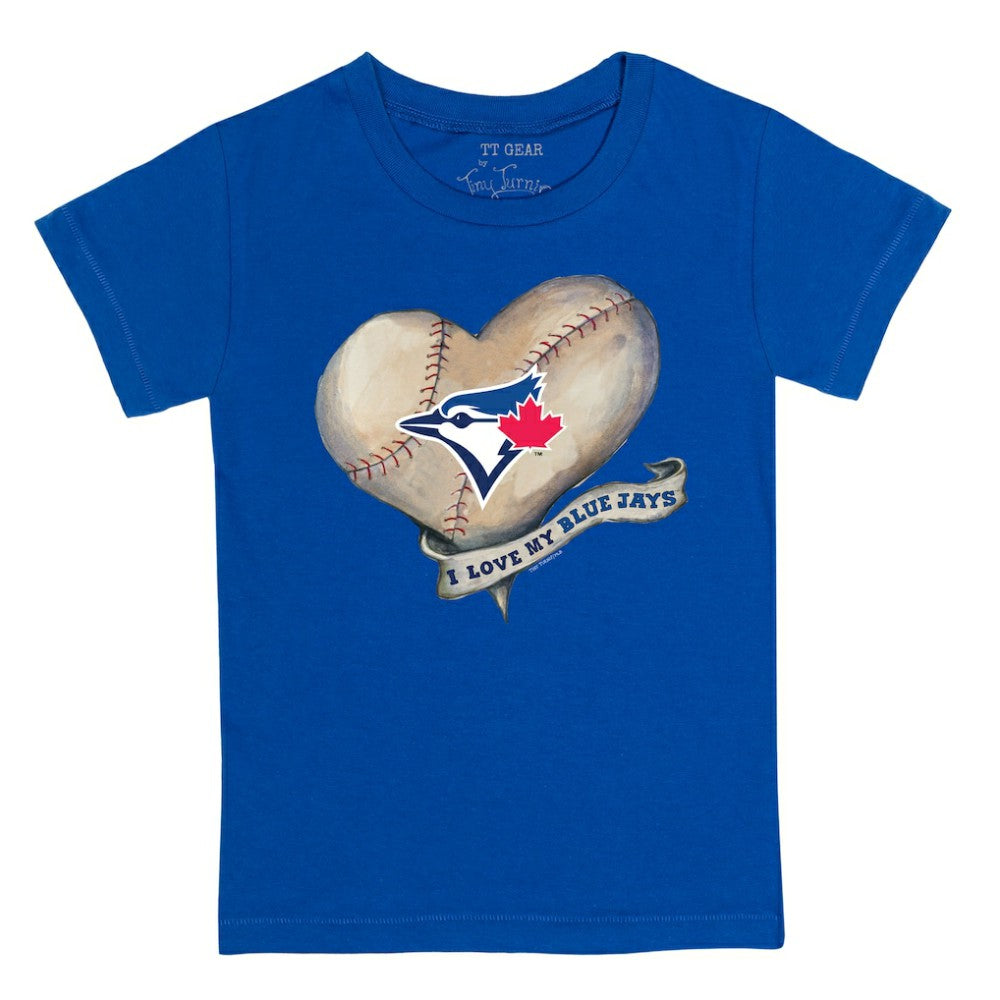 MLB Toronto Blue Jays Tiny Turnip Youth Heart Banner T-Shirt