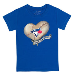 MLB Toronto Blue Jays Tiny Turnip Youth Heart Banner T-Shirt