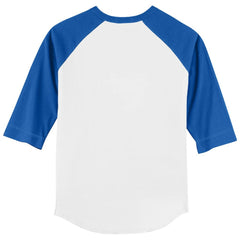 MLB Toronto Blue Jays Tiny Turnip Youth Heart Banner 3/4-Sleeve Raglan T-Shirt
