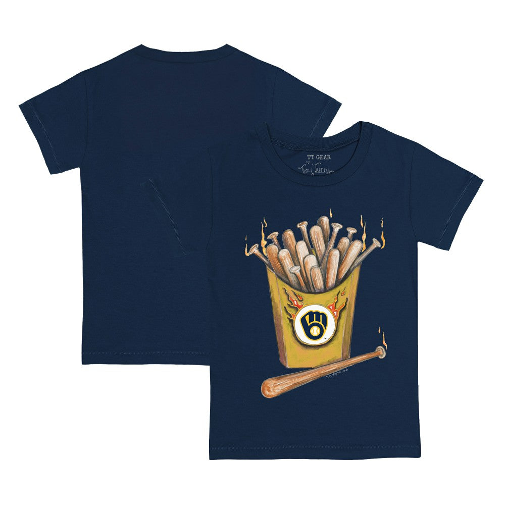 MLB Milwaukee Brewers Tiny Turnip Youth Hot Bats T-Shirt