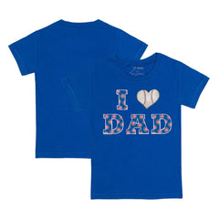 MLB Chicago Cubs Tiny Turnip Youth I Love Dad T-Shirt