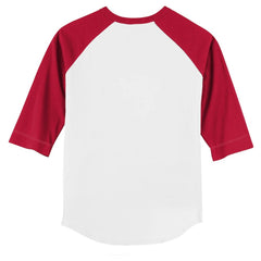 MLB Philadelphia Phillies Tiny Turnip Youth Kate 3/4-Sleeve Raglan T-Shirt