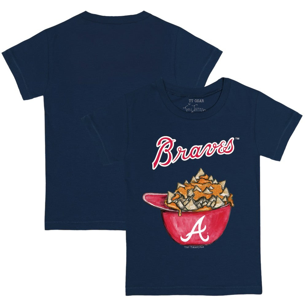 MLB Atlanta Braves Tiny Turnip Youth Nacho Helmet T-Shirt