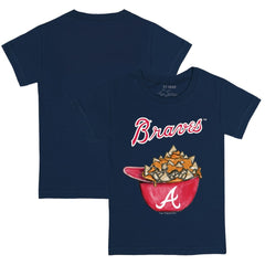 MLB Atlanta Braves Tiny Turnip Youth Nacho Helmet T-Shirt