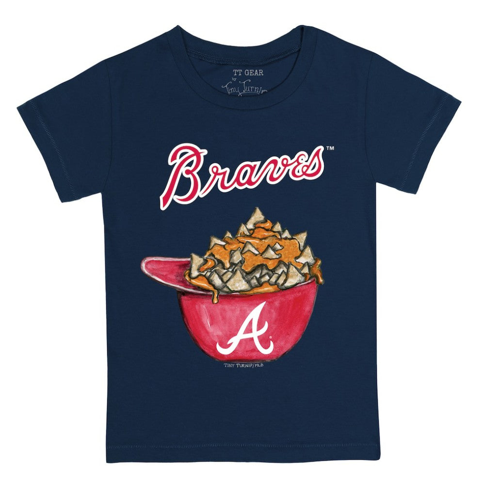 MLB Atlanta Braves Tiny Turnip Youth Nacho Helmet T-Shirt