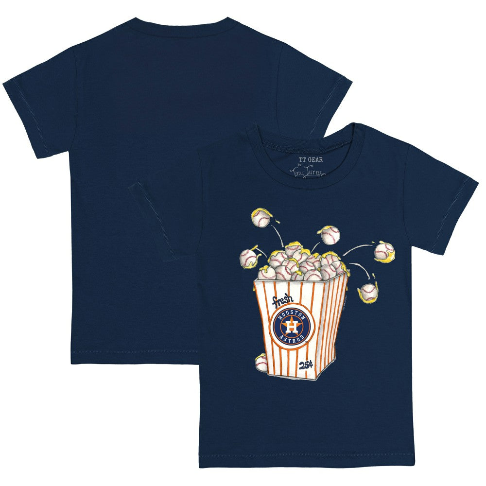 MLB Houston Astros Tiny Turnip Youth Popcorn T-Shirt