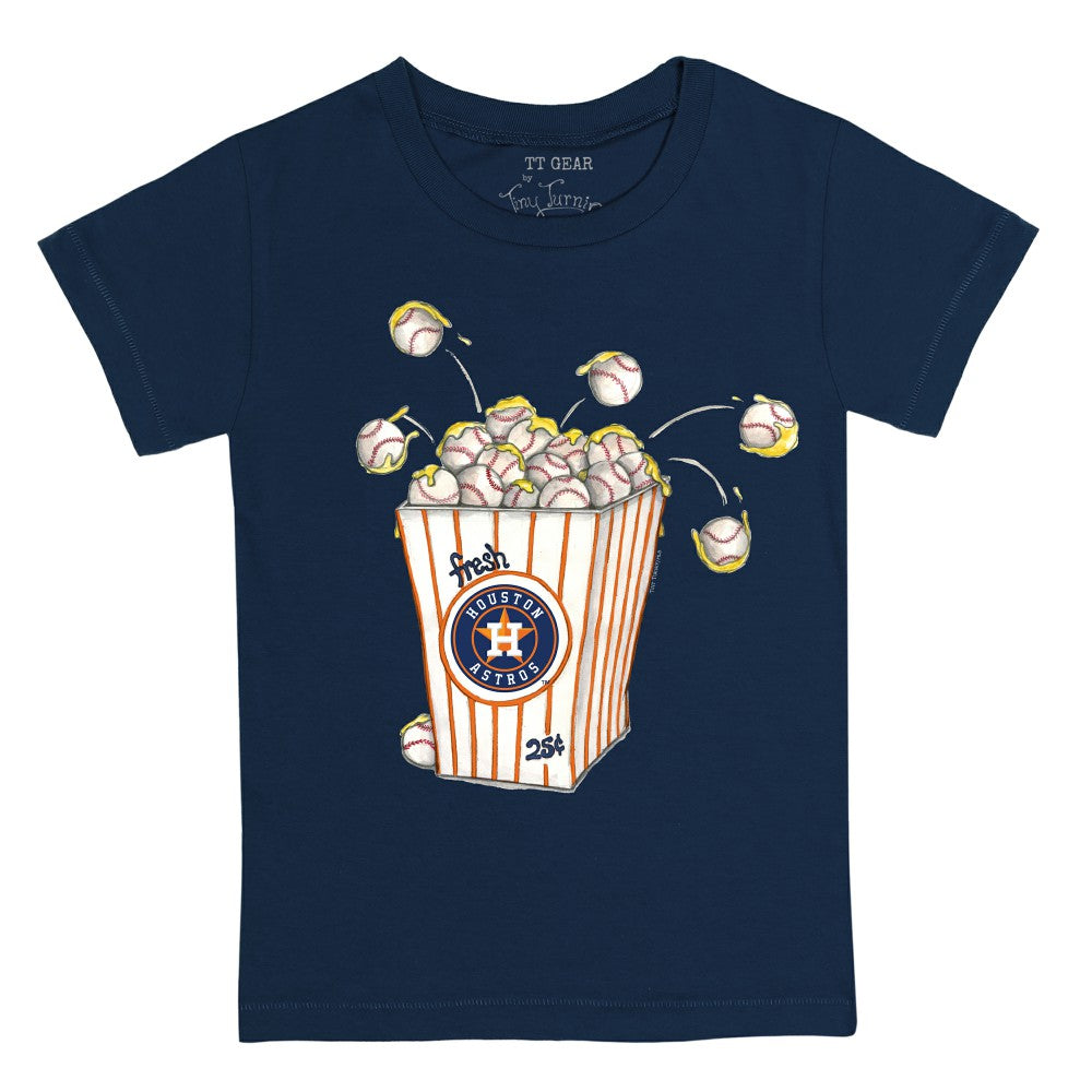 MLB Houston Astros Tiny Turnip Youth Popcorn T-Shirt