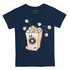 MLB Houston Astros Tiny Turnip Youth Popcorn T-Shirt