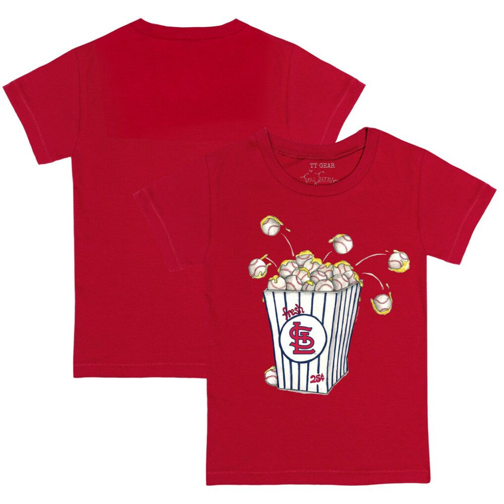 MLB St. Louis Cardinals Tiny Turnip Youth Popcorn T-Shirt