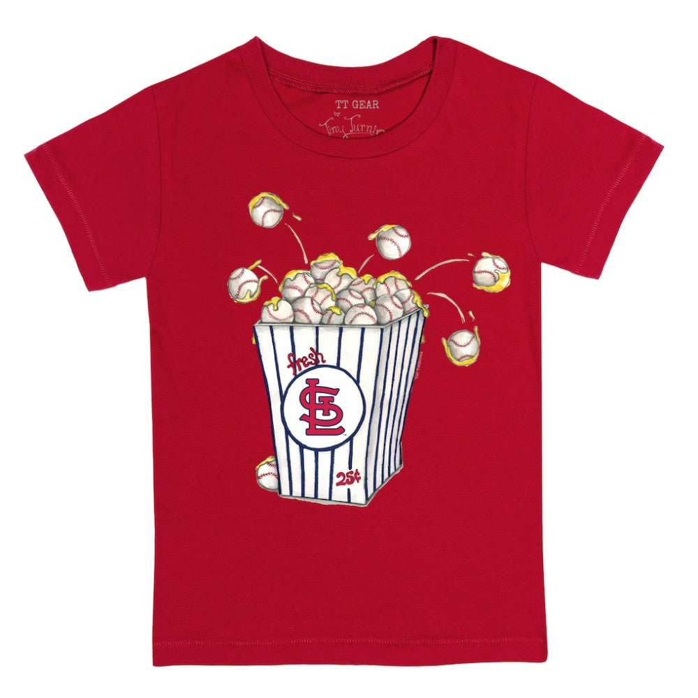 MLB St. Louis Cardinals Tiny Turnip Youth Popcorn T-Shirt