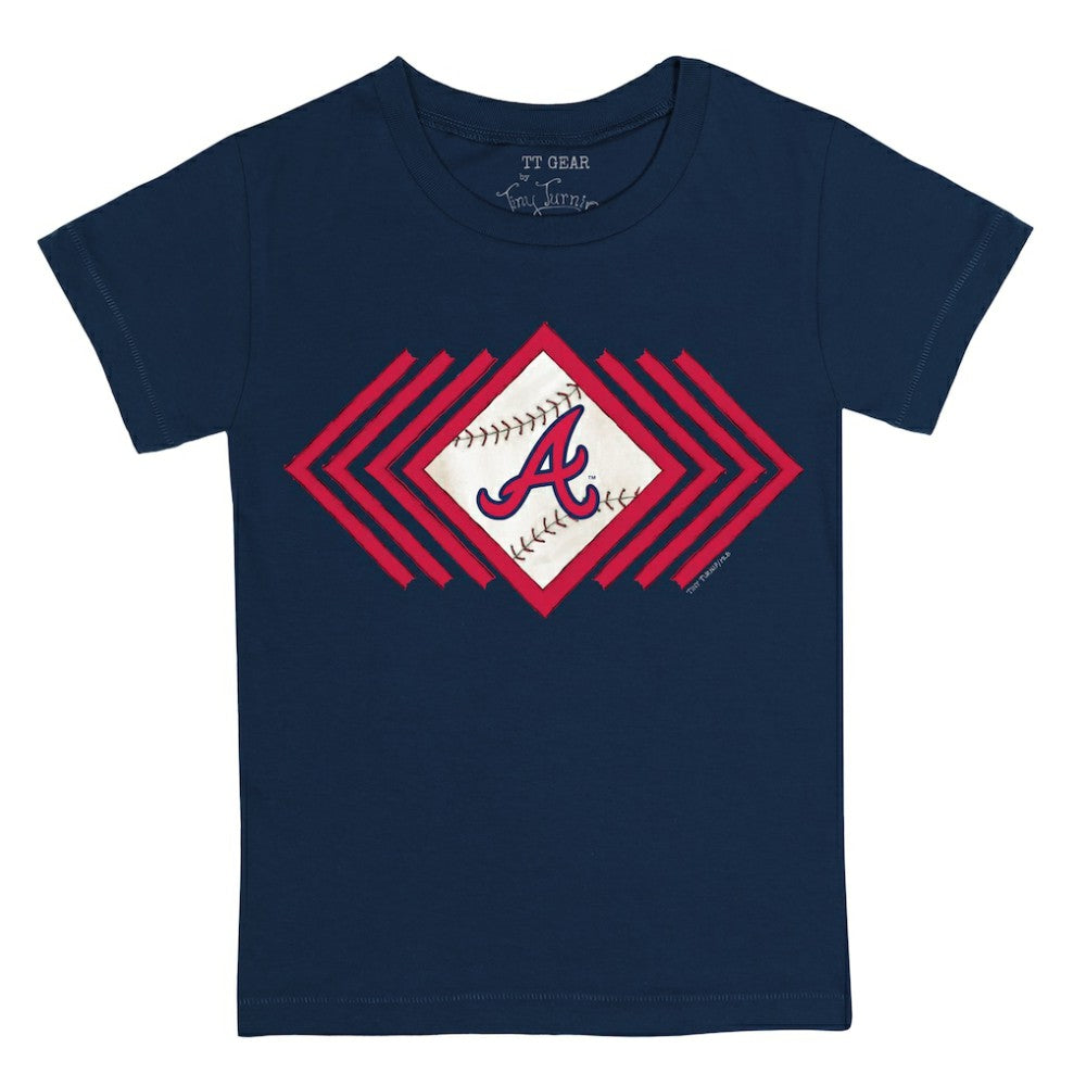 MLB Atlanta Braves Tiny Turnip Youth Prism Arrows T-Shirt