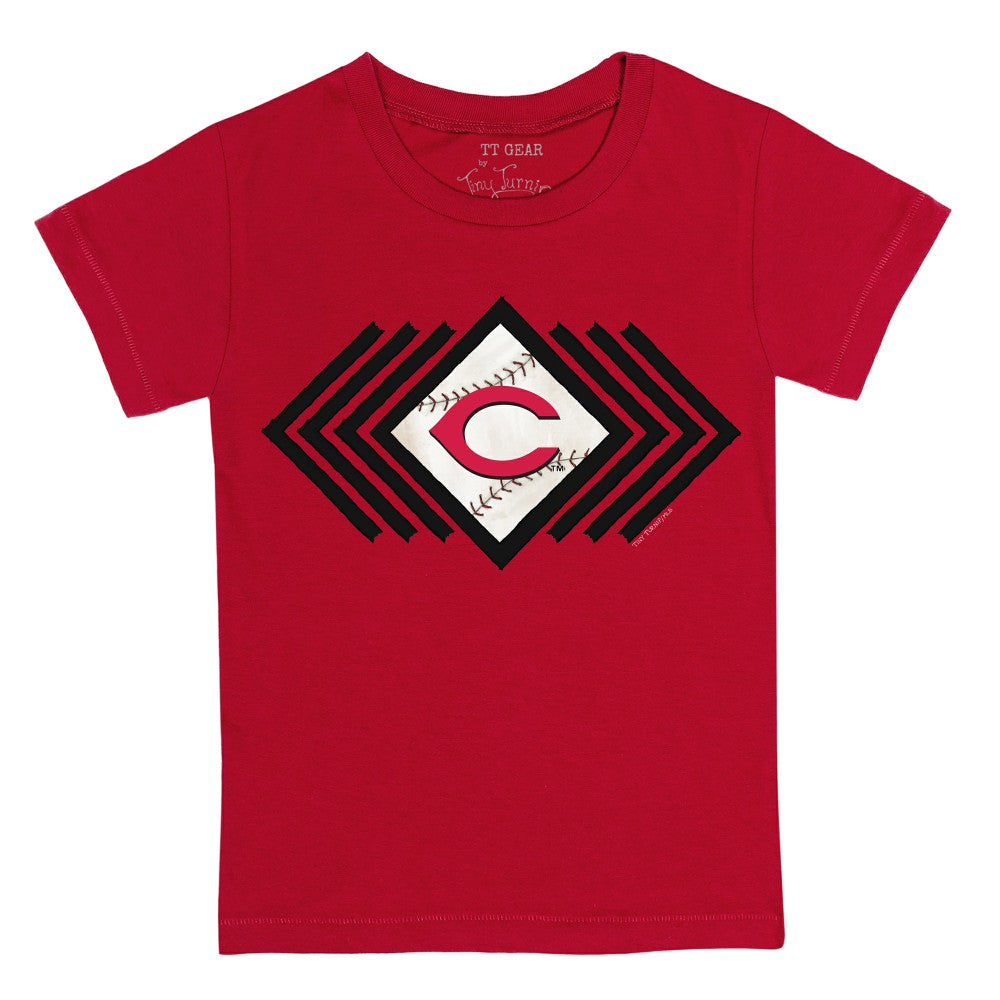 MLB Cincinnati Reds Tiny Turnip Youth Prism Arrows T-Shirt