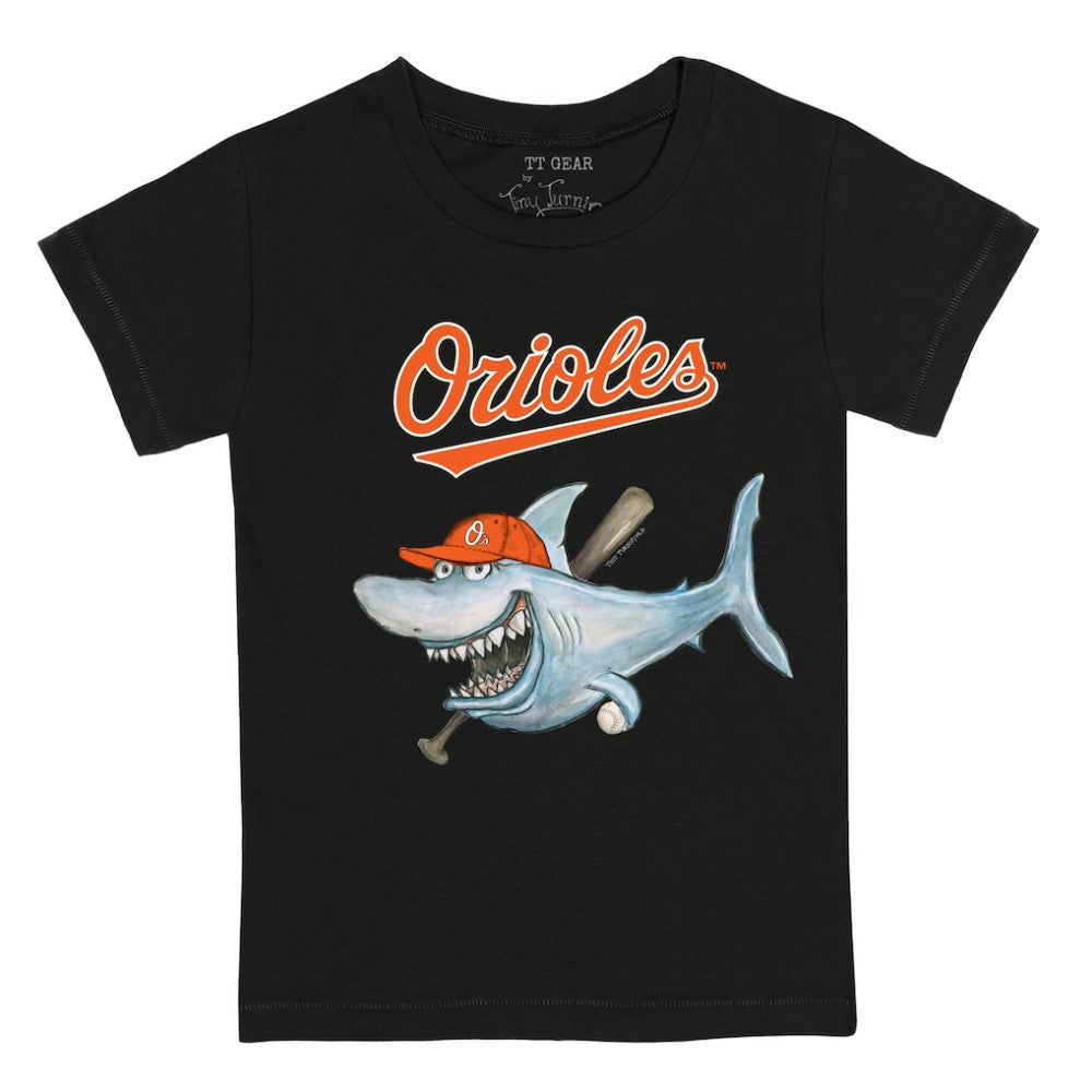MLB Baltimore Orioles Tiny Turnip Youth Shark T-Shirt